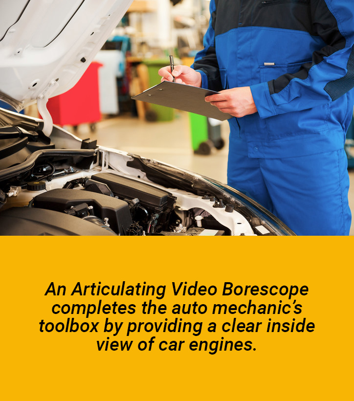 Automotive Borescope Car Engine Inspection